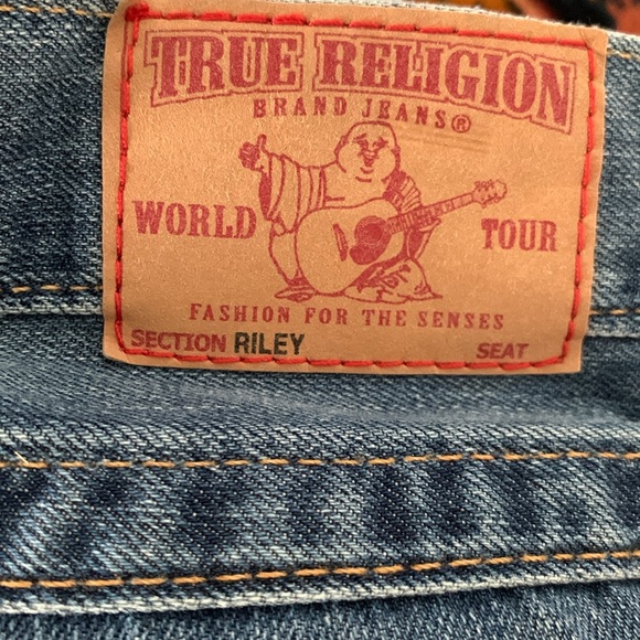 Y2K True Religion Riley boyfriend shorts - made in USA - 27 - Picture 8 of 8